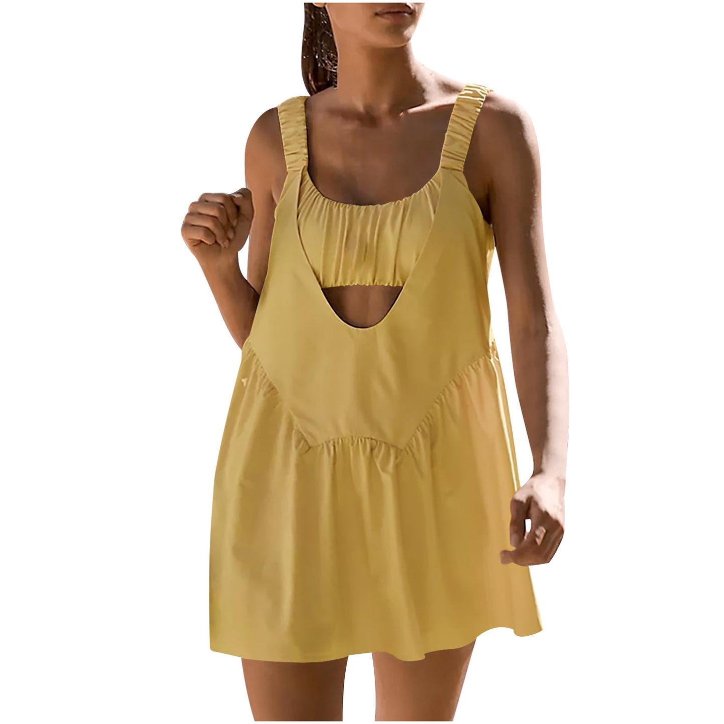 Casual Summer Apres Tennis Romper