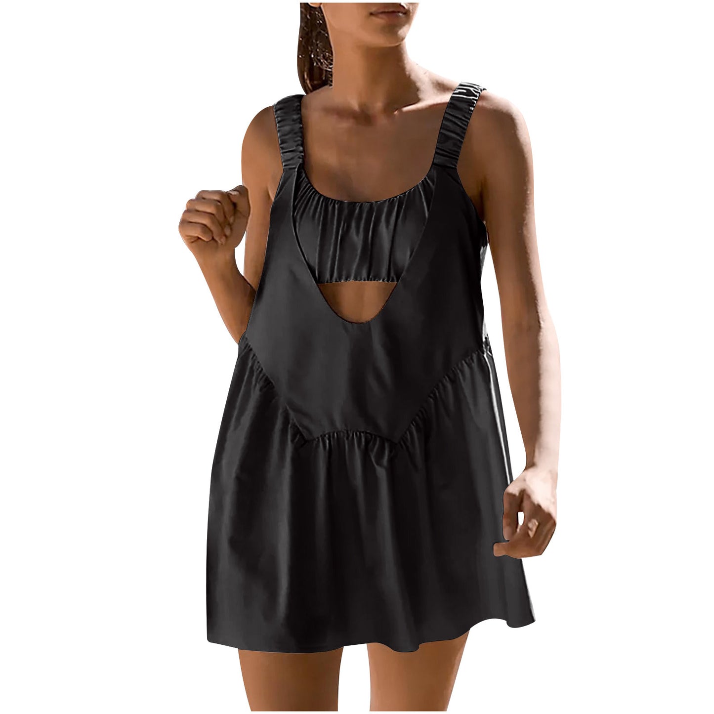 Casual Summer Apres Tennis Romper