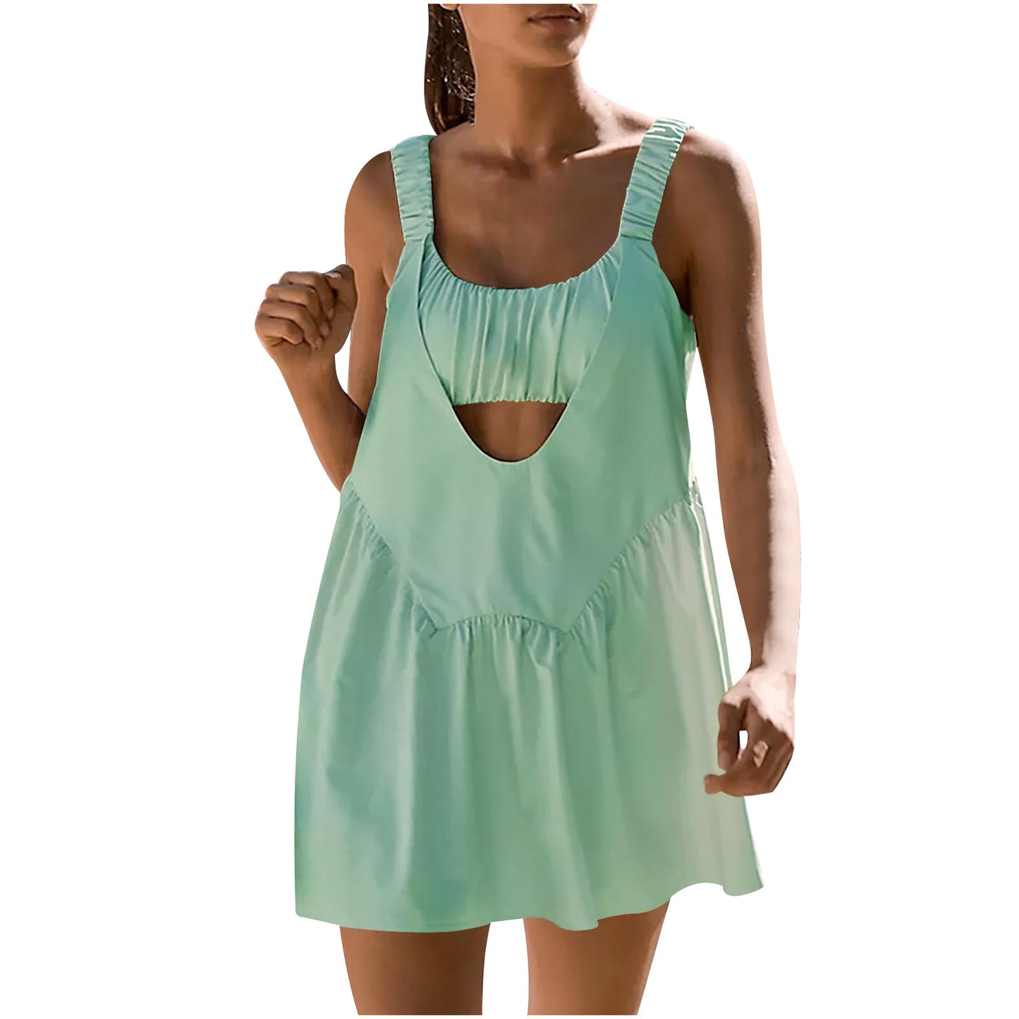 Casual Summer Apres Tennis Romper