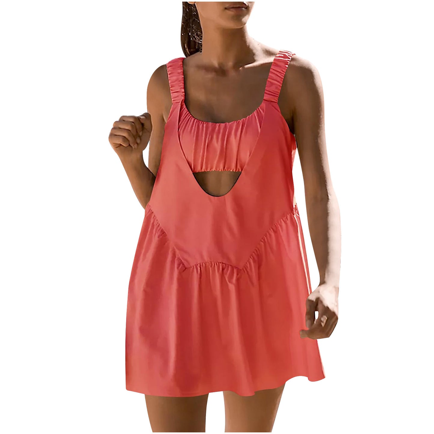Casual Summer Apres Tennis Romper