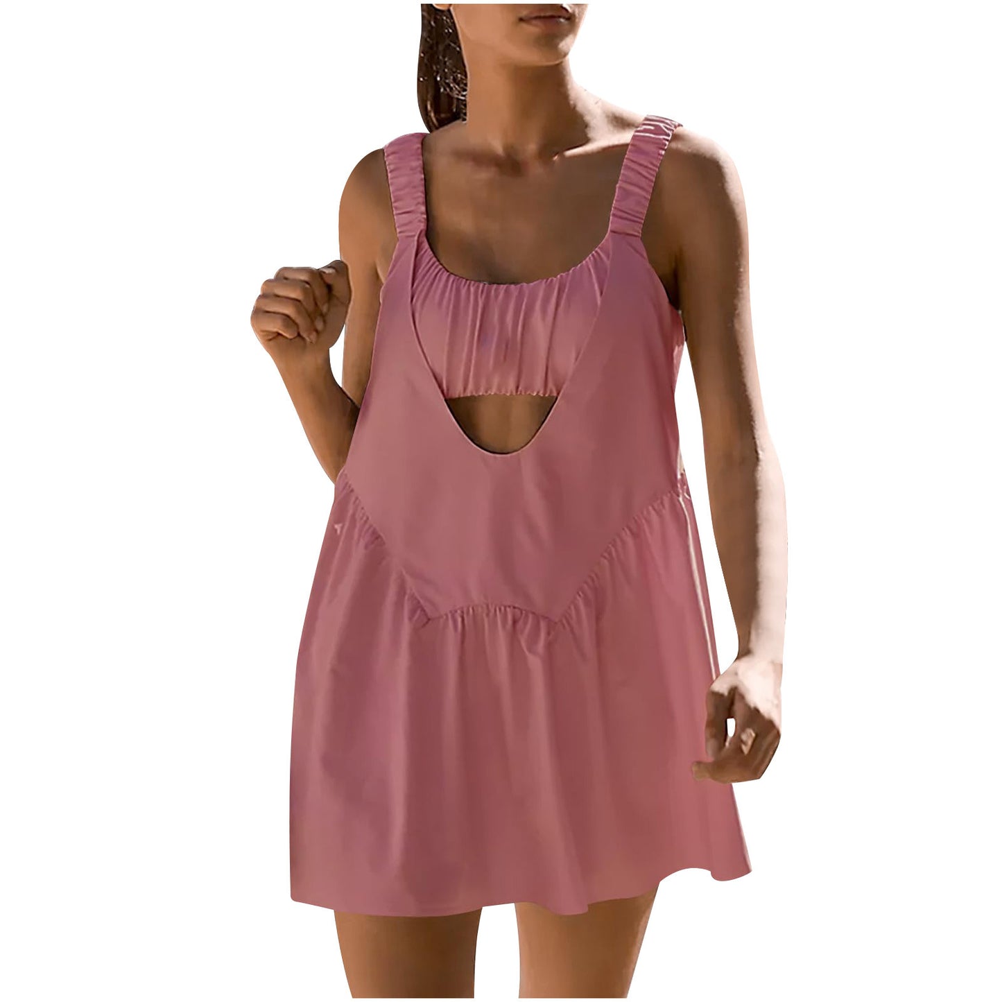Casual Summer Apres Tennis Romper